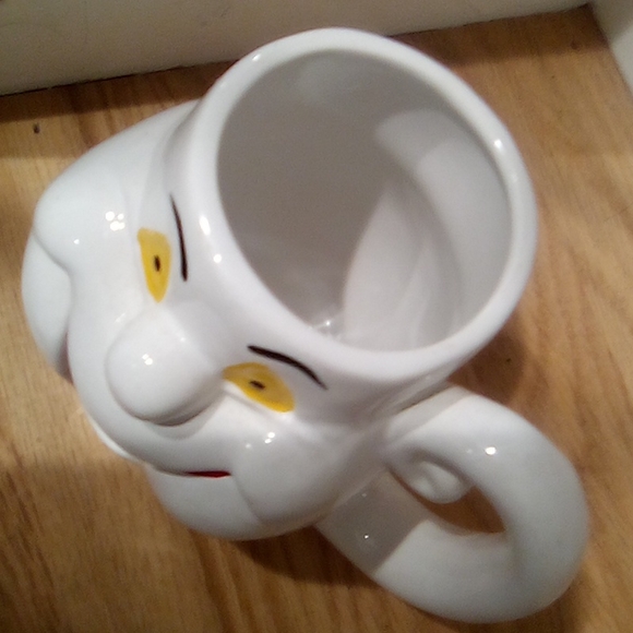 Sinister Smile Terra Cotta Ghost Mug Vintage Lmtd Edition - Picture 3 of 11